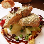 千疋屋レストラン Biwawa - 鶏もも肉の香草パン粉焼き