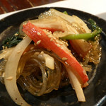 慶ちゃん - チャプチェを取り分け