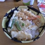 お弁当　どんどん 城山店 - 天丼　大盛り