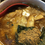 めだかタンタン - つけ汁。絶品です。