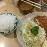 丸一 - 2016.5/6 ロース定食\1200