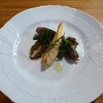 ステラート - サルチッシャ とたけのこ
      ブラックオリーブのソース