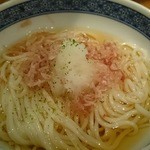 味人 - 冷し柚子おろしうどん