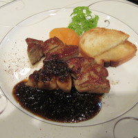 ステーキハウス ハマ  目黒店 - フォアグラのソテー