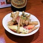 新ごぼうと茗荷の浅漬