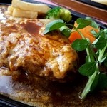 あさひやレストラン - ハンバーグステーキ チーズ(2016.05)