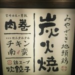 Miyazakiken Nichinanshi Tsukada Noujou - 表の看板