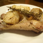 オレンジ - ②ホロホロ鳥のプロヴァンス風ロティ