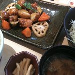 Ootoya - 熟成豚の黒酢炒め定食