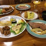 Verde Karuizawa - ローストビールメインのバイキング夕食