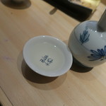 焼鳥 山もと - 28年5月　鯉川　ヌル燗