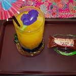 沖縄カフェ ゆがふ - オレンジジュース
