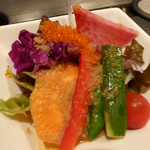シャカ - 前菜のサラダ