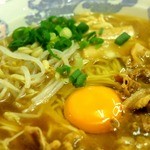 萬里 - 徳島ラーメン、たまご！