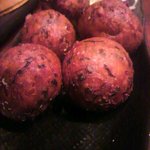 九州名物とめ手羽 - 手作りさつま揚げ（１個食べた）