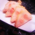 九州名物とめ手羽 - めんたいレンコン