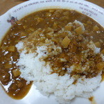 宮川町 喜久屋 - 筍とお揚げ、鶏ミンチの入った和風のスパイシーカレーでした。