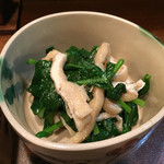 まるしょう - のらぼうのおひたし 480円。