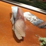 朝日鮨 - しめ鯖握り