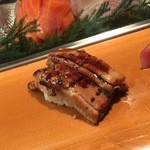 朝日鮨 - アナゴ握り