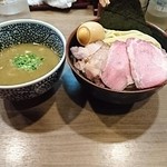 煮干しつけ麺 宮元 - 特製極濃煮干しつけめん 中盛り