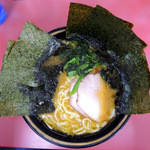 はじめ家 - 2016年5月2日(月)　ラーメン(並盛)660円＋新海苔４枚(50円)