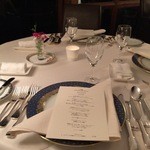 ドメイヌ ドゥ ミクニ - テーブルセッティング