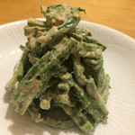 串焼き GoZZo - うるかの胡麻和えは奥の深い日本人の味