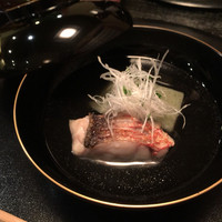 馳走 きむら - 焼き甘鯛とよもぎ豆腐のお椀