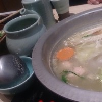 博多華味鳥 梅田ヒルトンプラザ店 - 水炊き