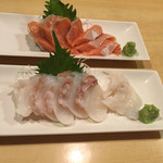 開陽亭 すすきの店 - 時鮭と活タコ茹で刺し