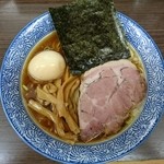 頓知房 - 煮玉子そば大盛800円＋100円