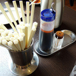 成龍 - 2016年5月3日(火・祝)　店内　小上がり席卓上(相席)