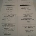 ニルヴァーナ ニューヨーク - 今回のコースメニュー　ｂｙ すぷちん