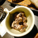 うおかね - 肝の塩焼き