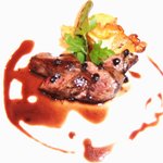 RISTORANTE REGA - ランチの肉料理　エゾシカのロースト