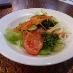 レストラン 西洋軒 - オムライスランチのサラダ