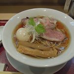 燃えよ麺助 - 味玉紀州鴨そば