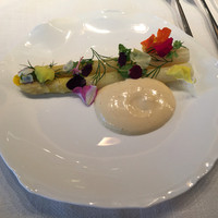 Jean-Georges Tokyo - ホワイトアスパラの前菜