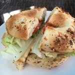 Island Brew COFFEEHOUSE - ベーグルサンド