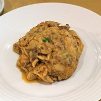 赤坂 四川飯店 - カニ肉と豚ひき肉入り卵炒め