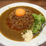 元祖台湾カレー - 台湾カレー（ご飯大盛り無料３５０ｇ）にんにくあり