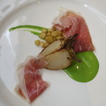 プレゼンテ スギ - (2016年5月)3種の火入れした蕪と生ハムの出会い