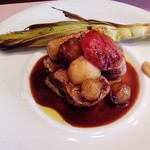 アンティカ オステリア バーチョ - 三元豚・ヒレ肉グリル・バルサミコソース