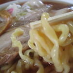 食堂 はせ川 - 麺　アップ！