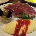 バル  ハルヤ - タパス盛り合わせ(2016/04/28)