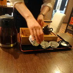 古月 - 鳳凰茶を点てます③