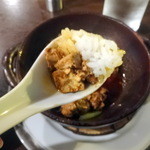 麻辣豆腐とご飯