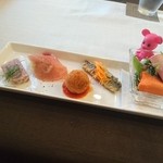 トラットリア ルチアーノ - 前菜（4300円コース）