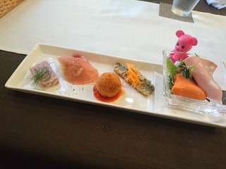 トラットリア ルチアーノ - 前菜（4300円コース）